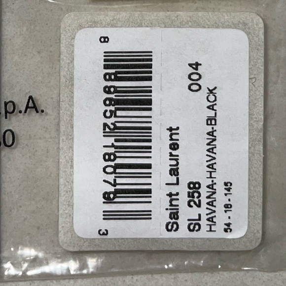 Saint Laurent SL258 56MM Square Sunglasses ( Original ) - Picture 13 of 13